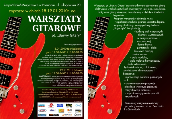 Warsztaty gitarowe Poznań